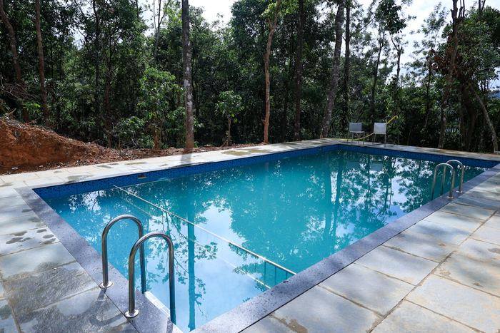 The swimming pool